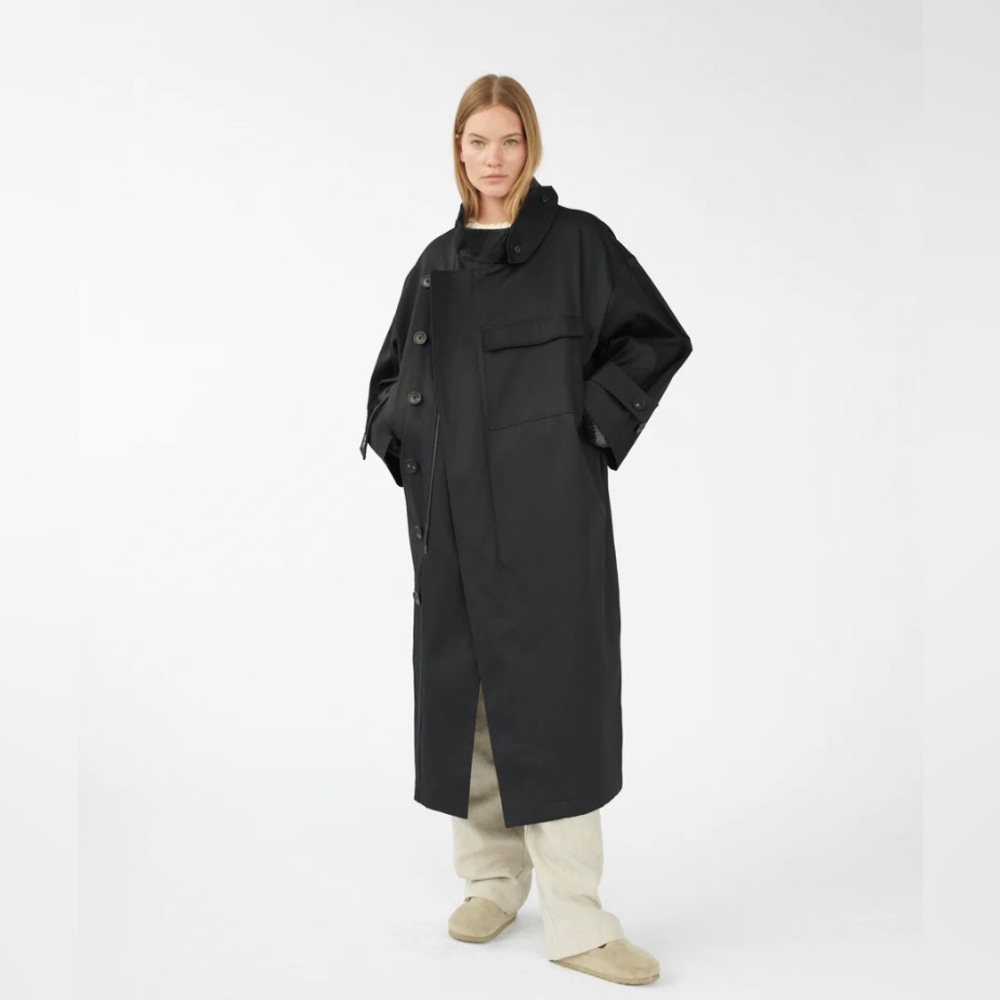 AF AGGER Water Resistant Coat Black